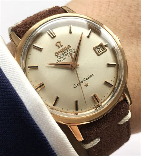 men's omega constellation watch price|vintage omega constellation watches 1960s.